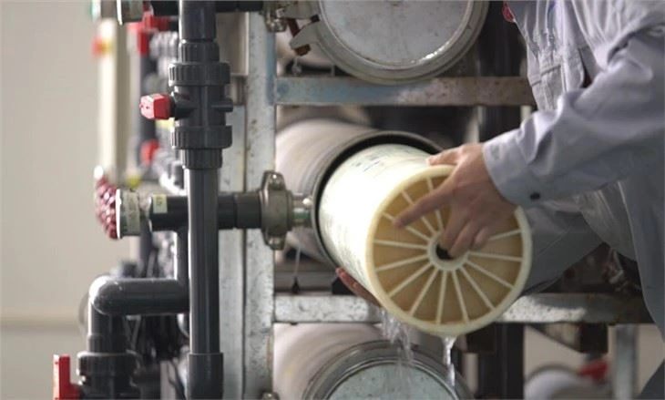 Industrial RO membrane testing